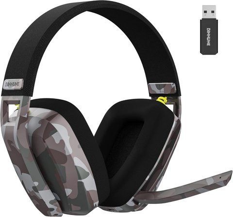 Ігрові навушники BINNUNE BW06 Camouflage, Bluetooth / 2.4 ГГц 5061 фото