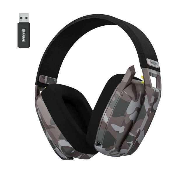 Ігрові навушники BINNUNE BW06 Camouflage, Bluetooth / 2.4 ГГц 5061 фото