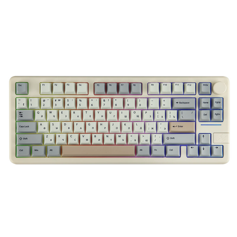 Клавіатура Epomaker Galaxy 70 Gray Eng / Ru  6884 фото