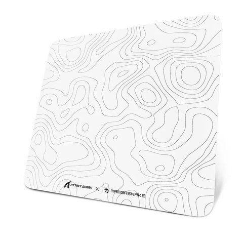 Скляний килимок Attack Shark CM05 eSport White Contour 7211 фото