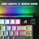 Клавіатура магнітна Attack Shark R85 Grey Gradient 5614 фото 6