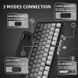 Механічна клавіатура Attack Shark X85 Gradient Black, Hot Swap, RGB, Bluetooth / 2.4 ГГц / USB 1421 фото 8