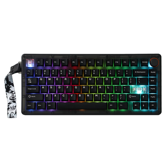 コンピュータ・IT DESKTOP-KQ1l565 Купити Клавіатура CIDOO QK75 Black 6464 в інтернет магазині PC BOOST