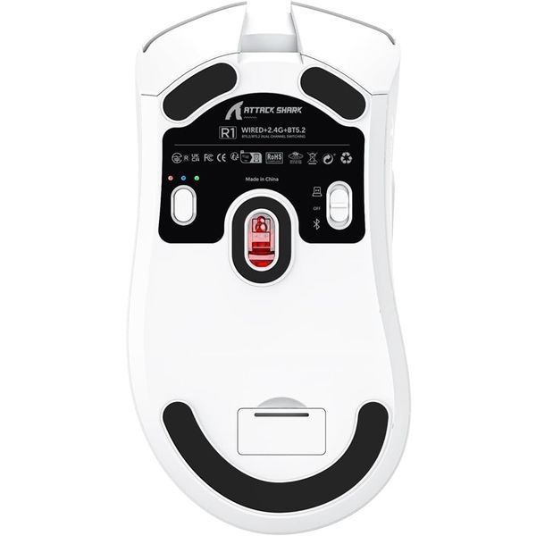 Миша Attack Shark R1 White 8111 фото