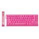 Клавіатура магнітна Attack Shark X68HE Pink Contours 6805 фото