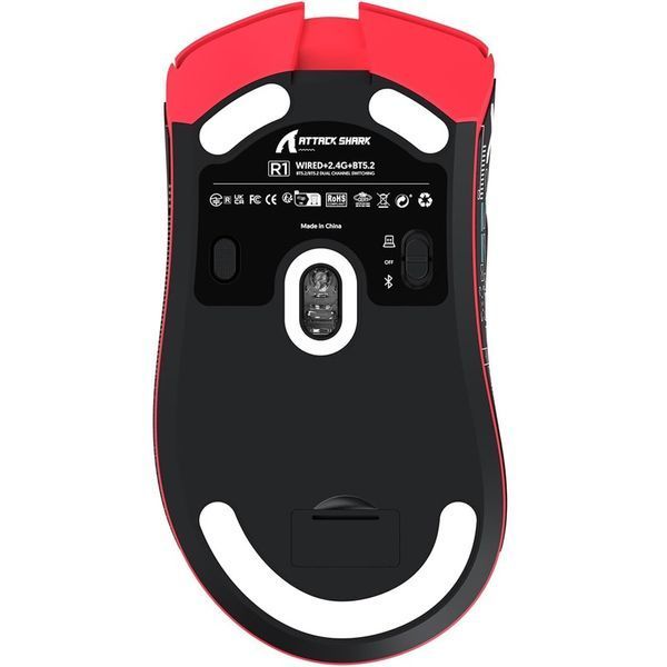 Миша Attack Shark R1 Red 8111 фото