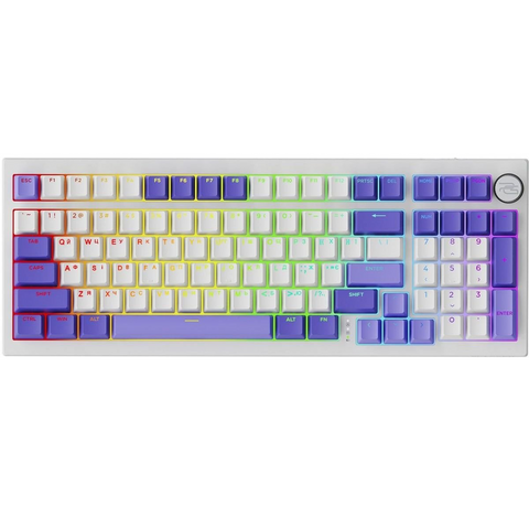 Клавіатура Proove Gaming Slicker Special Edition White Purple 64793 фото