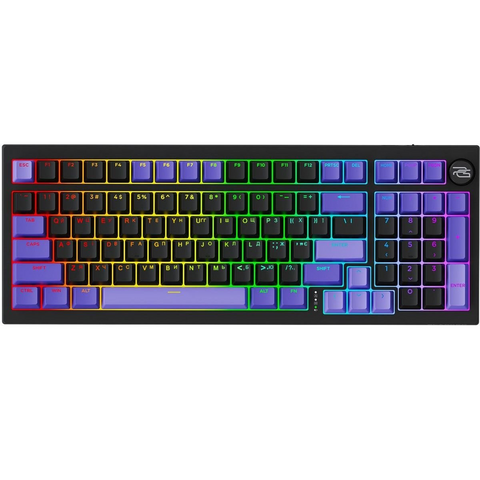 Клавіатура Proove Gaming Slicker Special Edition Black Purple 64793 фото