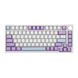 Клавіатура Ajazz AK820 White Purple 7261 фото