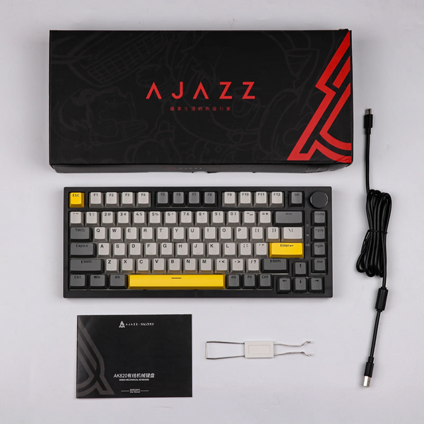 Клавіатура Ajazz AK820 Grey 7262 фото