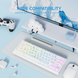 Кастомний кабель-авіатор для клавіатури Attack Shark C01 White 7897 фото 8