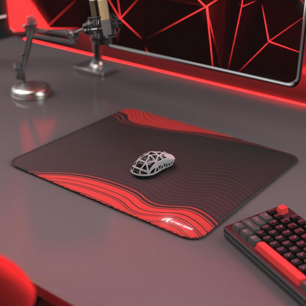 Килимок Attack Shark CM02 eSport Black Red 7512 фото