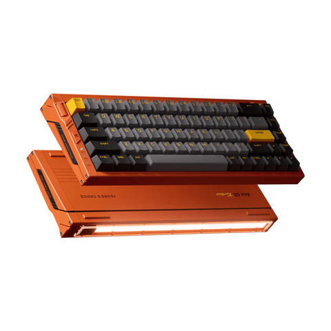 Клавіатура магнітна Mchose Ace 68 Turbo GT Galaxy Orange 6811 фото