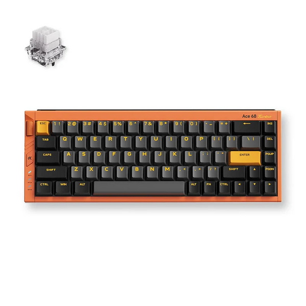 Клавіатура магнітна Mchose Ace 68 Turbo GT Galaxy Orange 6811 фото