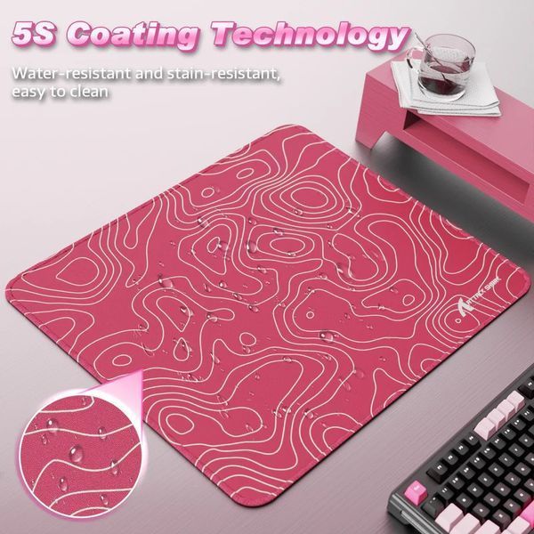 Килимок Attack Shark CM02 eSport Berry Red Contour 7512 фото