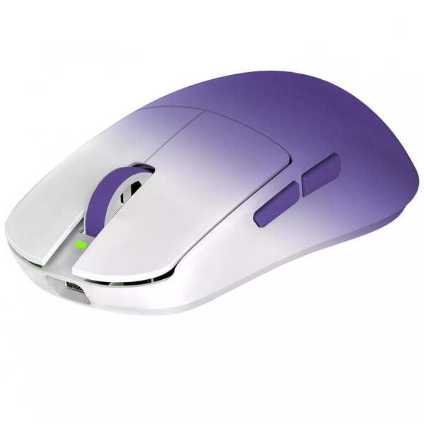 Бездротова миша Proove Gaming Taipan White Purple, сенсор PAW3335, 16000 DPI, 1000 Гц, Bluetooth / 2.4 ГГц / USB 68669 фото