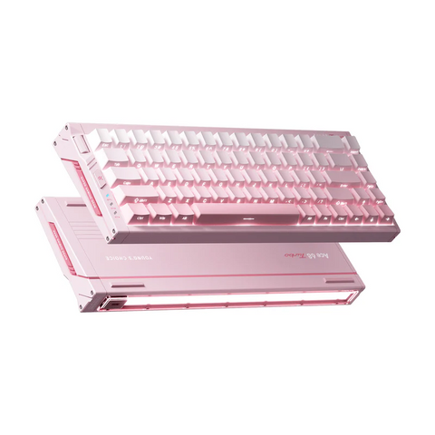 Клавіатура магнітна Mchose Ace 68 Turbo GT Peachy Pink 6814 фото