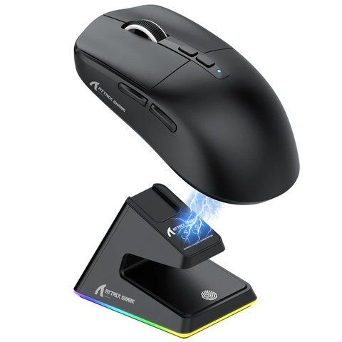 Миша Attack Shark X6 Black 2811 фото