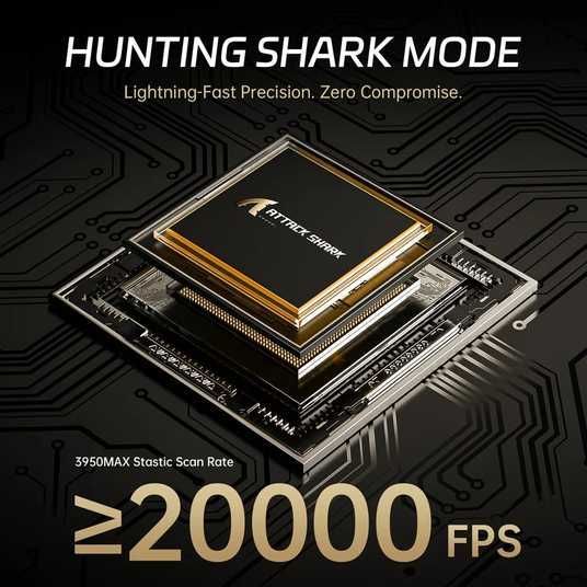 Купити Миша Attack Shark R11 Ultra Forged Black 7793 в інтернет