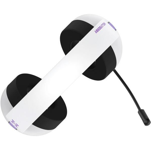Ігрові навушники HATOR Hellyberry HH30 White Violet Bluetooth / 2.4 ГГц / AUX  6738 фото