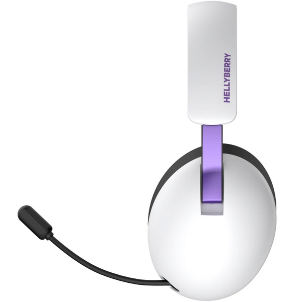 Ігрові навушники HATOR Hellyberry HH30 White Violet Bluetooth / 2.4 ГГц / AUX  6738 фото