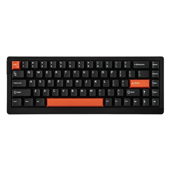 Клавіатура магнітна Epomaker HE68 Lite Black Red 9515 фото