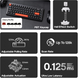 Клавіатура магнітна Epomaker HE68 Lite Black Red 9515 фото 13