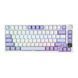 Клавіатура Ajazz AK820 Pro White Purple 1841 фото 3