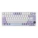 Клавіатура Ajazz AK820 Pro White Purple 1841 фото 1