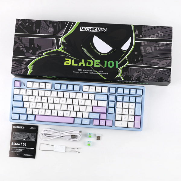 Клавіатура MechLands Blade 101 Blue 6101 фото
