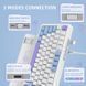 Клавіатура Attack Shark X85 White Purple 1421 фото 8
