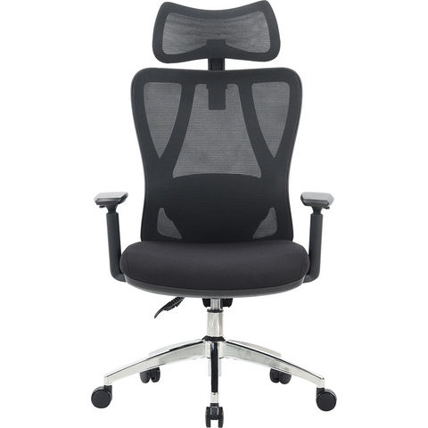 Офісне крісло OFFICEPRO Aero Black (OC490B) 8680 фото