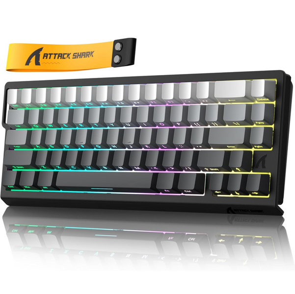 Клавіатура магнітна Attack Shark X68HE Gradient 6801 фото