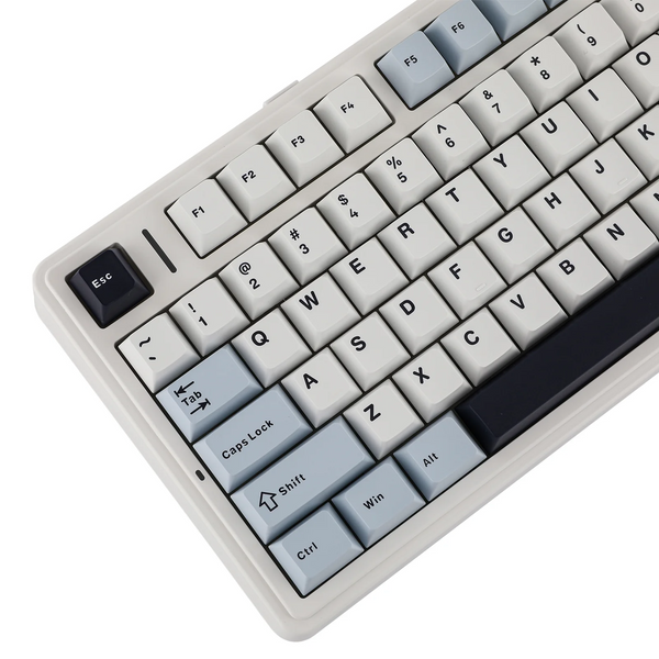 Клавіатура AULA F75 White Blue 2141 фото