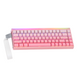 Клавіатура магнітна AULA HERO 68 HE Pink 7013 фото