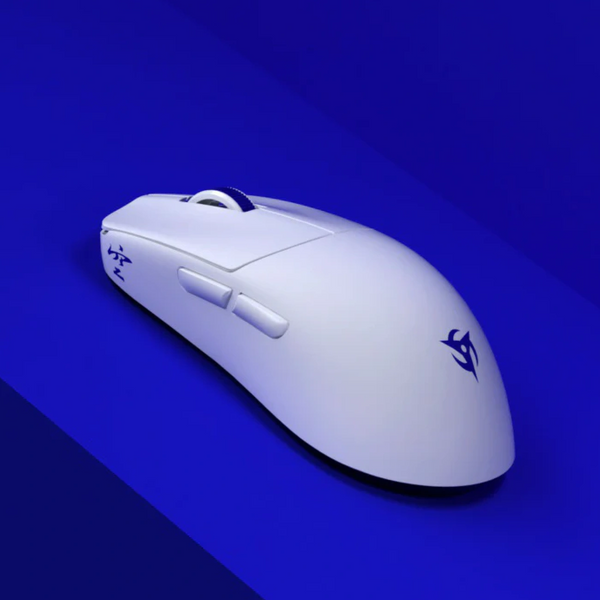 Бездротова миша Ninjutso Sora V2 8K White, сенсор PAW3395, 30000 DPI, 8000 Гц, 2.4 ГГц / USB 9816 фото