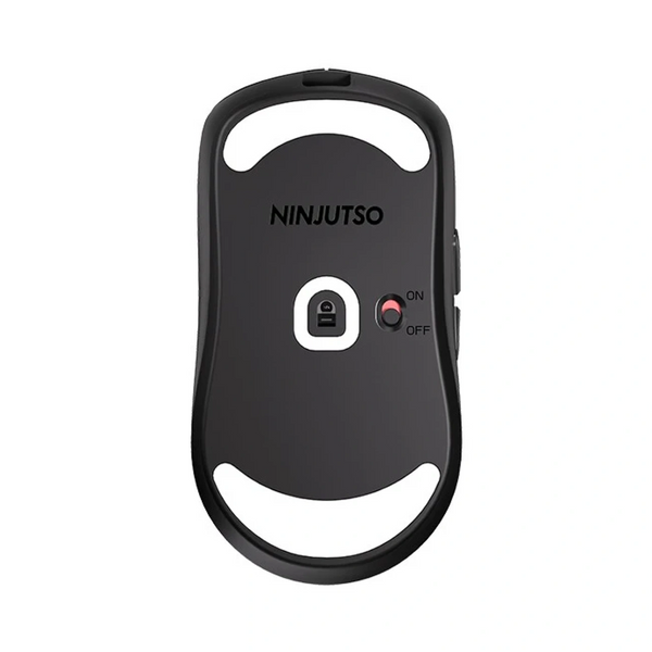 Бездротова миша Ninjutso Sora V2 8K Black, сенсор PAW3395, 30000 DPI, 8000 Гц, 2.4 ГГц / USB 9817 фото