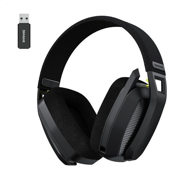Ігрові навушники BINNUNE BW06 Black, Bluetooth / 2.4 ГГц 5061 фото