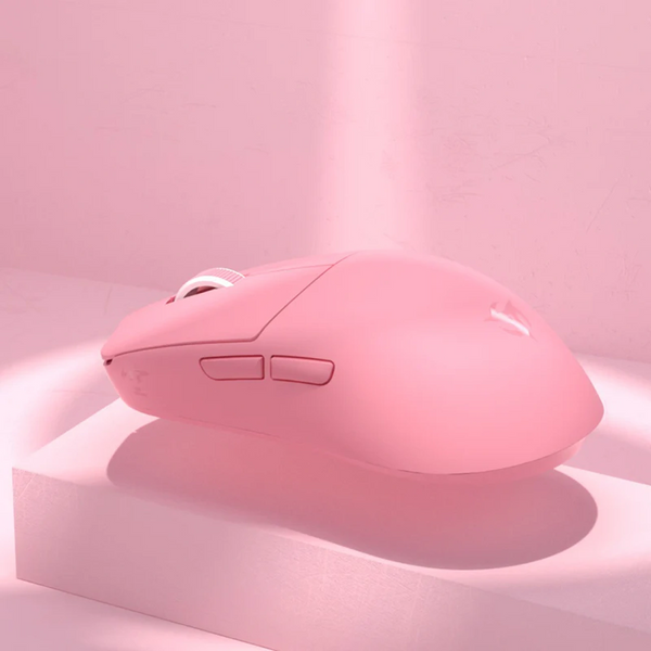 Бездротова миша Ninjutso Sora V2 8K Pink, сенсор PAW3395, 30000 DPI, 8000 Гц, 2.4 ГГц / USB 9818 фото