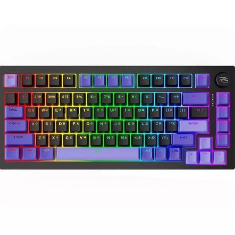 Клавіатура Proove Gaming Coupe Black Purple 62789 фото