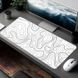 Килимок для миші 900 х 400 White Contour 7171 фото 3