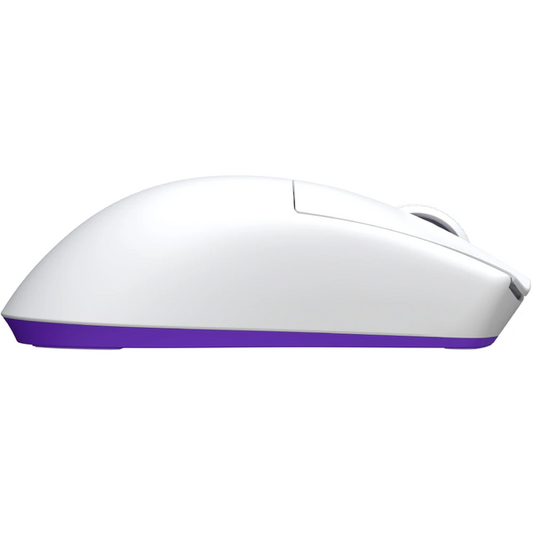 Бездротова миша HATOR Hellyberry HM47 wireless White Violet, з док-станцією, сенсор PAW3311, 12000 DPI, 1000 Гц, Bluetooth / 2.4 ГГц / USB 7268 фото