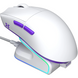 Бездротова миша HATOR Hellyberry HM47 wireless White Violet, з док-станцією, сенсор PAW3311, 12000 DPI, 1000 Гц, Bluetooth / 2.4 ГГц / USB 7268 фото 2