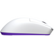 Бездротова миша HATOR Hellyberry HM47 wireless White Violet, з док-станцією, сенсор PAW3311, 12000 DPI, 1000 Гц, Bluetooth / 2.4 ГГц / USB 7268 фото 5