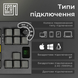 Клавіатура Epomaker Shadow-X Black  2089 фото 8