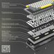 Клавіатура Epomaker Shadow-X Black  2089 фото 7