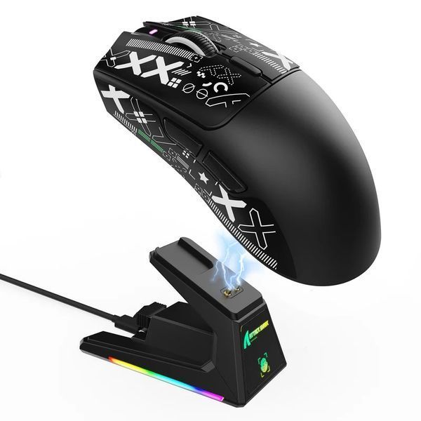 Миша Attack Shark X1 Black 1182 фото