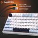 Механічна клавіатура GamePro Genesis Warden MK160BL Blue White, Hot Swap, RGB, Дротове підключення, UKR/ENG 9173 фото 9